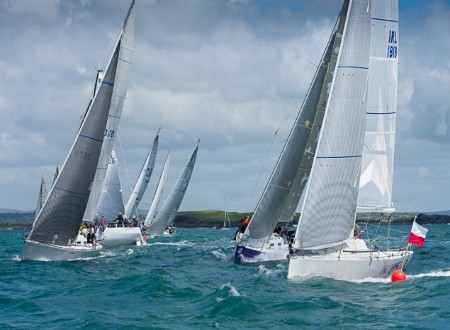 Photo of two boats during Calves Week